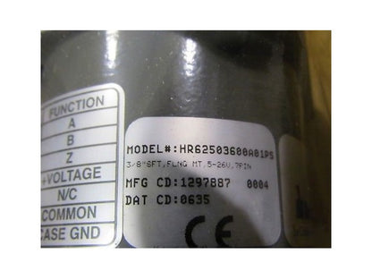 Danaher Controls HR62503600A01ps Rotary Encoder NIB
