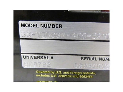 Universal Flow Monitors SX-VIB6GM-4FS-32V1.0-A3WL-ST-2D