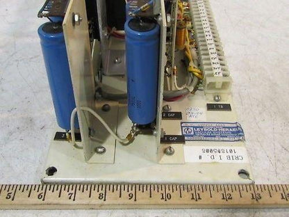 Leybold-Heraeus G0800912-2 Rev D D.C. Power Supply