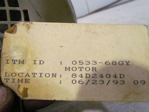 Siemens 1 LA5090-2AA23 440/60 .75 KW 3460 rpm NEW