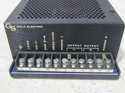 EGS Sola Hevi-Duty Power Supply 86-05-325 5V AT 25A