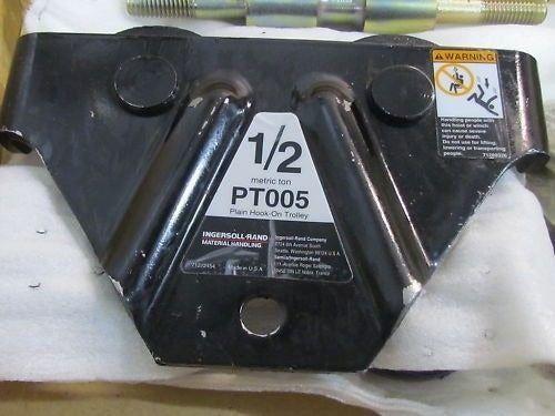 Ingersoll Rand PT005 1/2 ton Beam Trolley 2.6-4.6" Flange
