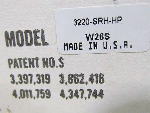 Dwyer Photohelic Pressure Switch 3000 Series 3220-SRH-HP 0-20 psi NIB