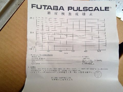 Futaba Pulscale FP40NC Digital Scale NEW