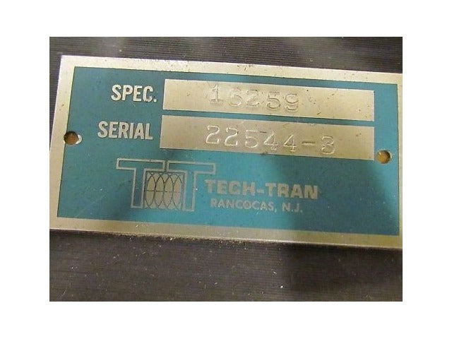 Tech-Tran Transformer 16259 22544-3 NEW