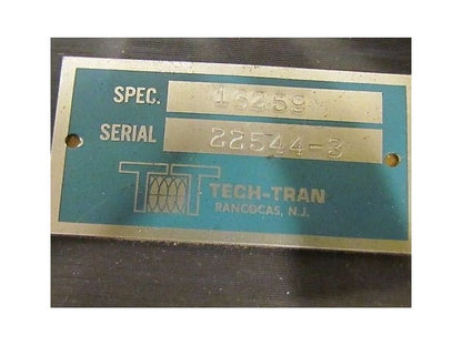Tech-Tran Transformer 16259 22544-3 NEW