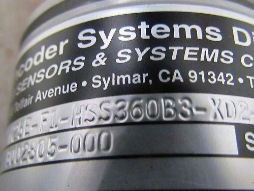 BEI Encoder M25E-F1-HSS360B3-XD2-X-E-C14-X-24 NIB