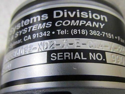 BEI Encoder M25E-F1-HSS360B3-XD2-X-E-C14-X-24 NIB
