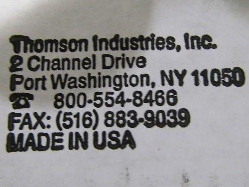 Thomson Shaft Support Rail SR 16 PD 2-12"