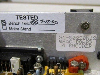 QSAC Board 31-50220N12 4 Channel Servo Control Encoder Board