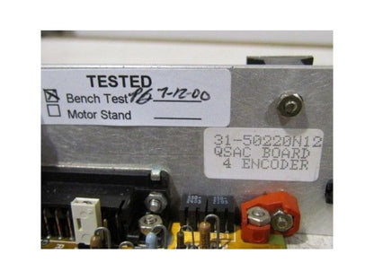 QSAC Board 31-50220N12 4 Channel Servo Control Encoder Board