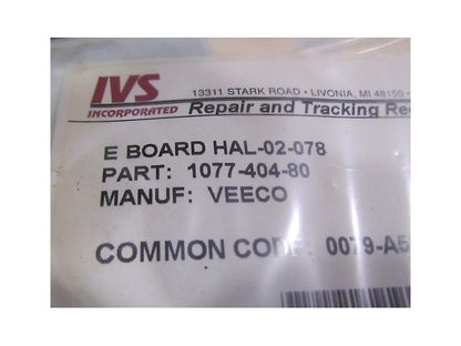 Veeco HAL-02-078 CM1 R-B E Board 0079-a539