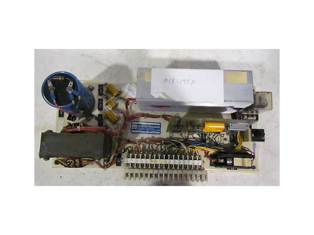 Leybold Heraeus 12G0800595 Lens Power Supply Module