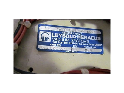Leybold Heraeus 12G0800595 Lens Power Supply Module