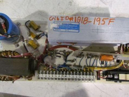 Leybold Heraeus 0800595 Rev H Lens Power Supply Assy