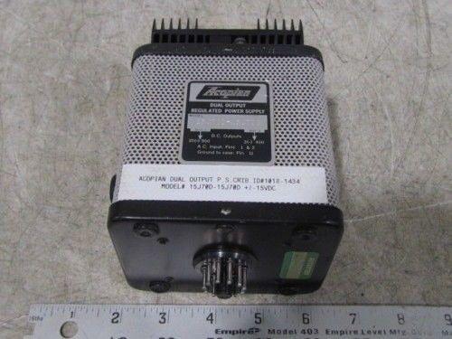 Acopian 15J70D-15J70D Dual Output Power Supply NEW