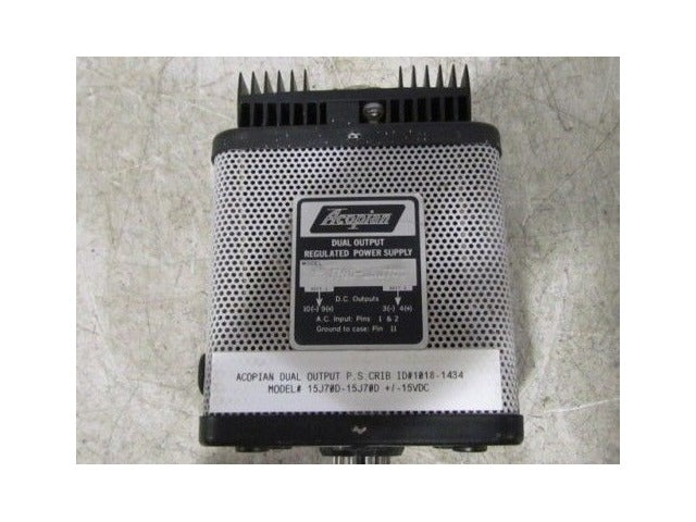 Acopian 15J70D-15J70D Dual Output Power Supply NEW