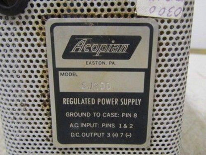 Acopian 5J200 Regulated Power Supply