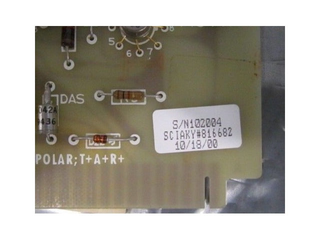 Sciaky Bros P-S8258B B-S8255 P-S8256B Board