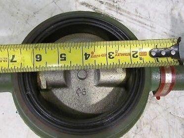 Universal 4" Wafer Style Lever Lock Butterfly Valve NEW