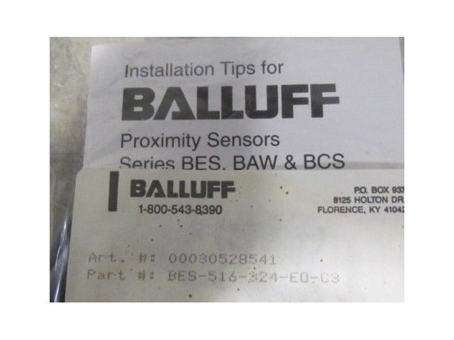 Balluff Bes-516-324-E0-C3 Proximity Sensor NIB