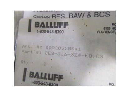 Balluff Bes-516-324-E0-C3 Proximity Sensor NIB
