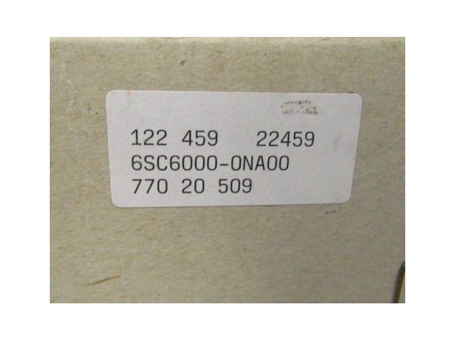 Siemens 6SC6000-0NA00 Regulator PCB NIB