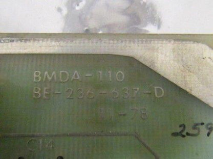 Banner BMDA-110 BE-236-637-D PC PCB Circuit Board
