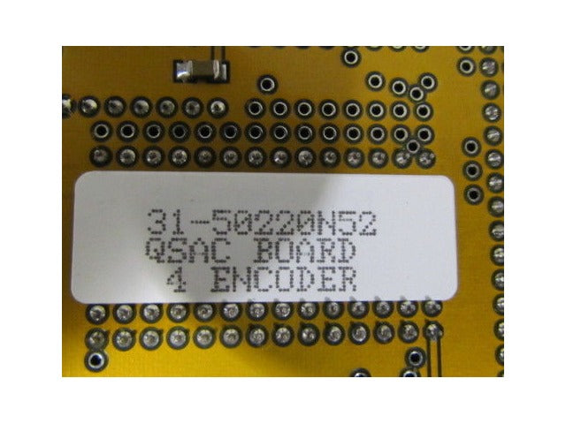 PMC 31-50220N52 QSAC Board 4 Encoder Serve Control PC