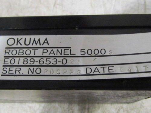 Okuma E0189-653-025 Teach Pendant Robot Control Panel 5000S