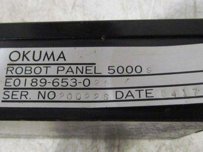 Okuma E0189-653-025 Teach Pendant Robot Control Panel 5000S