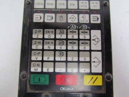 Okuma E0189-653-025 Teach Pendant Robot Control Panel 5000S
