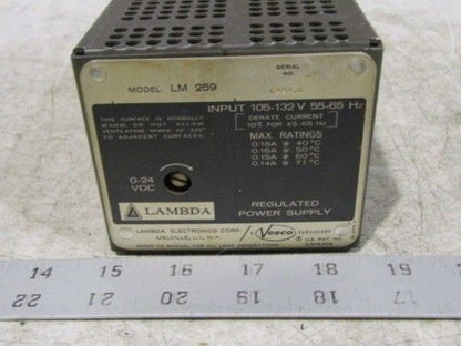 Veeco Lambda LM 259 Regulated Power Supply