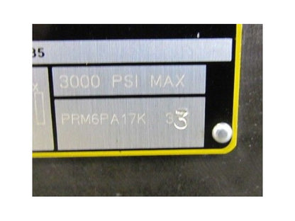 Parker PRM6PA17K-33 Pressure Reducing Valve NEW in Box