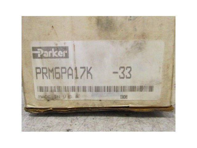 Parker PRM6PA17K-33 Pressure Reducing Valve NEW in Box