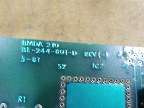 Rodger Q-pac 1GMRQP03A BMDA 210 BE-244-801-D Board