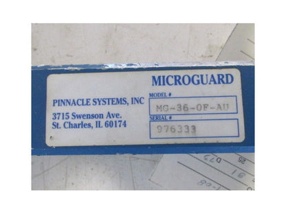 Pinnacle Microguard 36" Light Curtain Emitter Tested OK