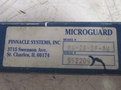 Pinnacle Microguard 28" Light Curtain Emitter Tested OK
