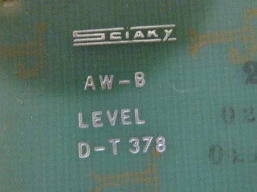 Sciaky AW-B Level  D-T 378 PC PCB Circuit Board