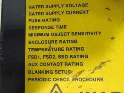 Banner MGCA-1 Machine-Guard Control Box  Light Curtain
