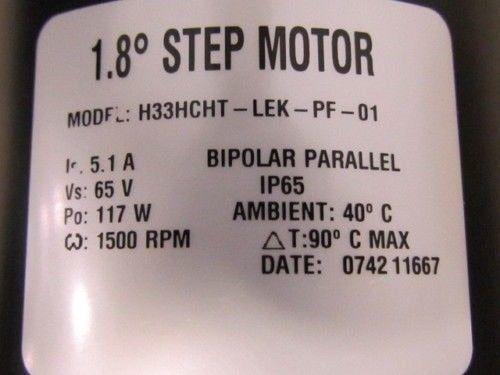 Pacific Scientific H33HCHT-Lek-PF-01 1.8 Deg Step Motor
