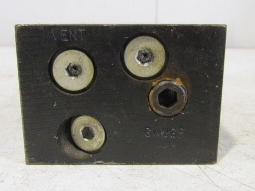 Parker Maratrol PRM3 PBM-20GW Hydraulic Valve