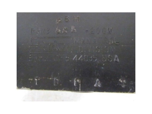 Parker Maratrol PRM3 PBM-20GW Hydraulic Valve