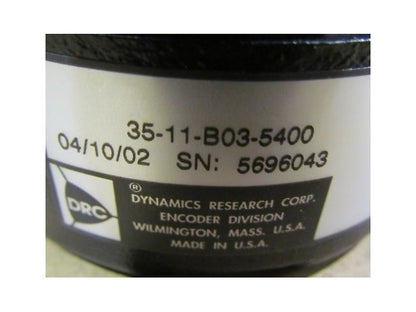 DRC Dynamics Research 35-11-B03-5400 Rotary Encoder NIB