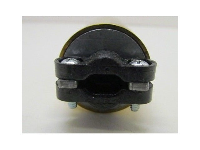 Rees 01328-001 1" BLK CYL N.O.  Pushbutton Brass Shell NIB