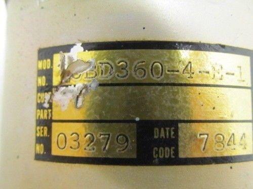 Litton Encoder 76BD360-4-E-1 Shaft Encoder