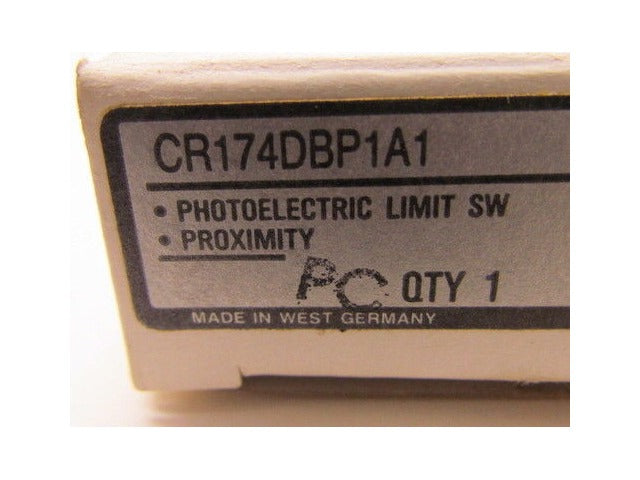 GE General Electric CR174DBP1A1 Photoelectric Limit Sw