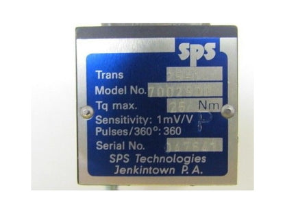 SSP Model No. 7002900 SPS Technologies