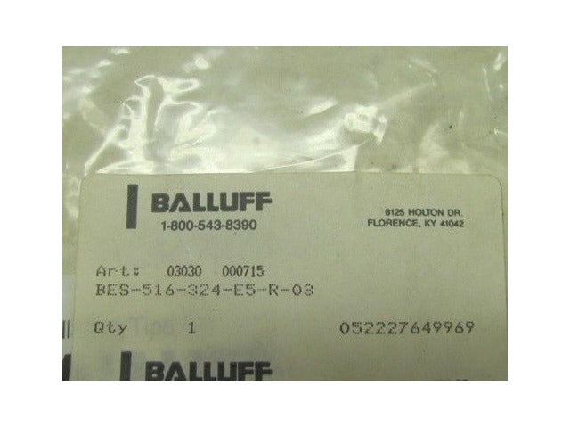 Balluff Bes-516-324-E5-R-03 Inductive Proximity Switch