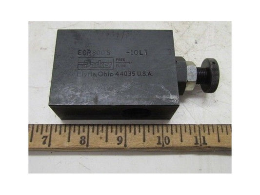 Parker ECR800S-10LT Adjustable Check Valve 1/2" NPT NEW